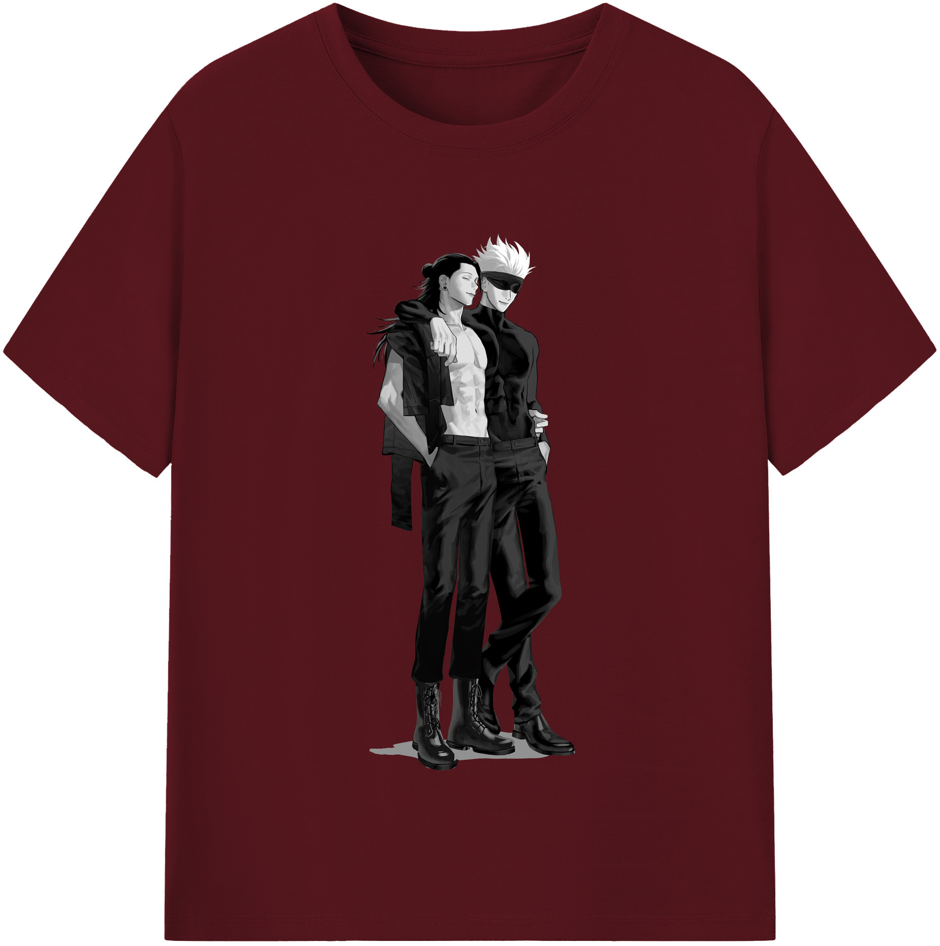 （画像用） 呪術廻戦 Jujutsu Kaisen 綿100％半袖Tシャツ（フロントプリント）